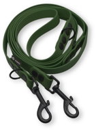 Woofit Hike Switchable Waterproof Leash 2.5m × 2cm, Olive - Leash