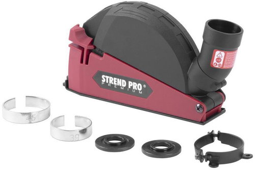Strend Pro Cover CDS5, extraction, 115 / 125 mm, for angle grinder, for milling - Exhaust hood - Main image