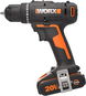 WORX Vrtačka AKU 20V 30 Nm WX100 (1x2 Ah) - Aku vrtačka