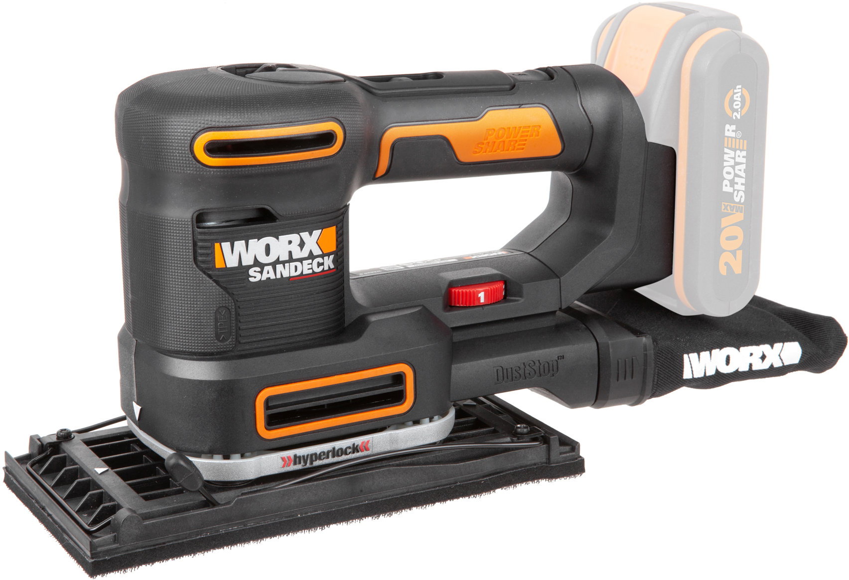 WORX WX820.9 5in1 - multifunkciós, akkumulátoros, akku nélkül