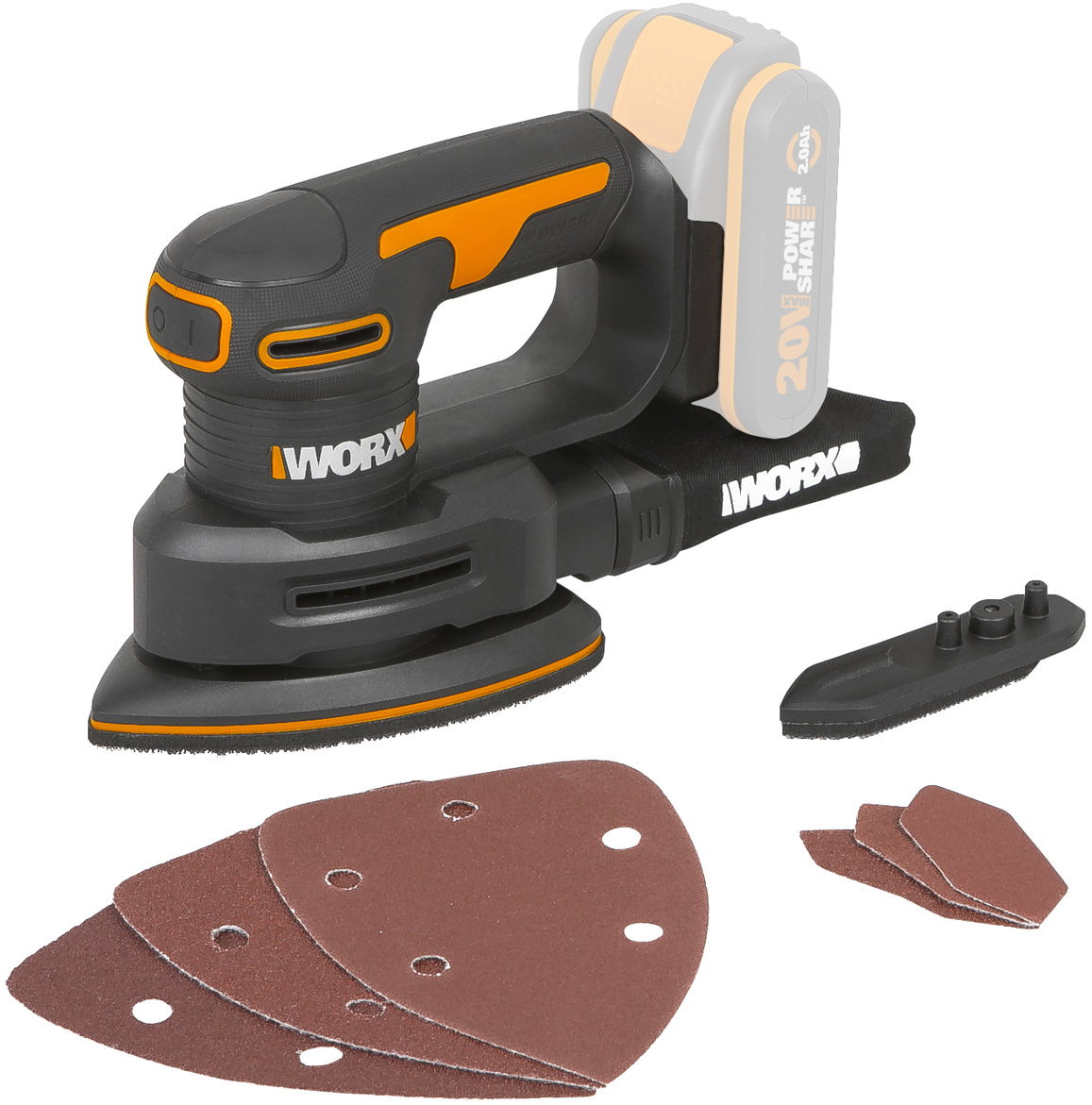 WORX WX822.9 - akkumulátoros, akku nélkül