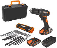 WORX Drilling Screwdriver AKU WX370 (2x2 Ah) - Cordless Drill
