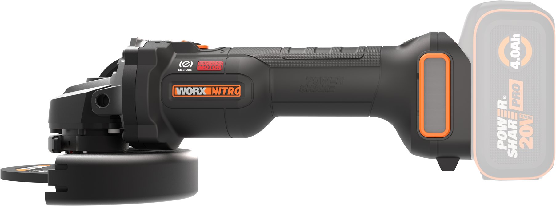 WORX WX814.9 - akkumulátoros, akku nélkül