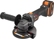 WORX Angle Grinder AKU 20V with charger in case WX814 (1 × 4 Ah) - Angle Grinder 
