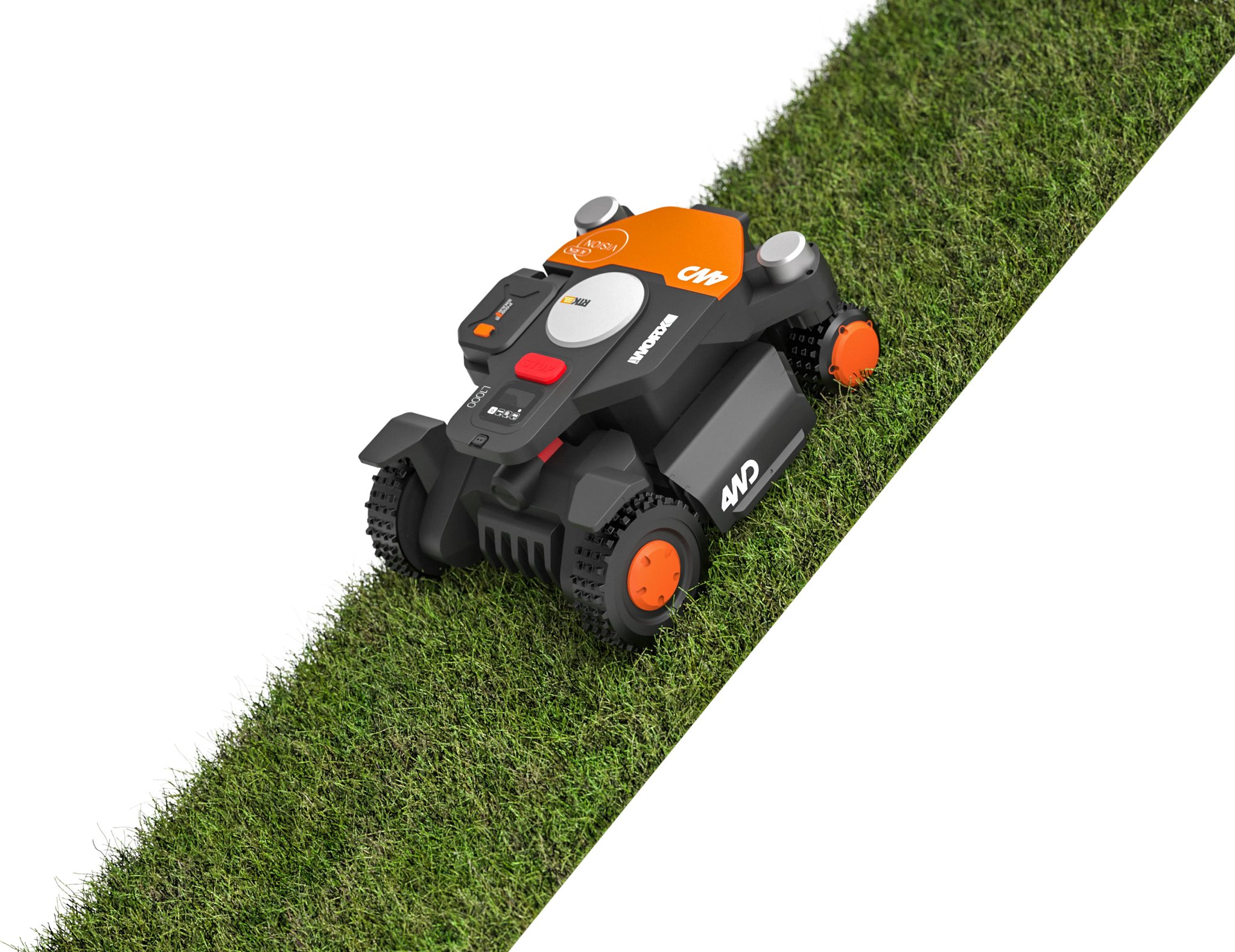 WORX WR341 Vision Cloud 4WD recenzia: bez vodiaceho drôtu a pre členité záhrady 16 WORX Robotická kosačka WR341 Vision Cloud 4WD 1000 m2 (RTK + AI V-SLAM Stereo) – Výdrž, nabíjanie a čo treba brať do úvahy