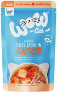 WOW Cat Capsule Sauce Salmon Adult 85 g - Cat Food Pouch