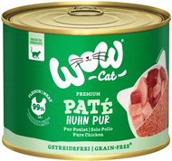WOW Cat canned Paté Chicken PUR Adult 200 g - Canned Food for Cats