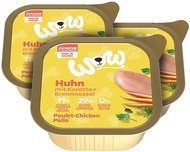 WOW pate Chicken with carrot Junior 3 × 150 g - Pate for Dogs