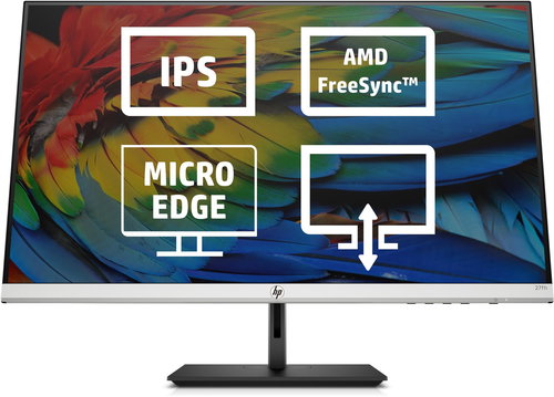 27" HP 27fh - Monitor - Main image