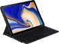Samsung Galaxy Tab S4 Bookcover Keyboard fekete - Tablet tok billentyűzettel