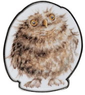 Wrendale Designs Metal Owl Brooch - Brooch