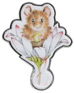 Wrendale Designs Metal Mouse Brooch - Brooch