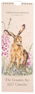 Wrendale Designs Kitchen Calendar 2027 Wild Animals & Pets - Wall Calendar