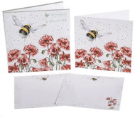 Wrendale Designs Bumblebee Card and Envelope Set - Greeting Card