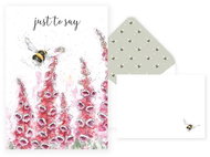 Wrendale Designs Bumblebee Thank You Card and Envelope Set - Greeting Card