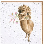 Wrendale Designs Wish Alpaca - Greeting Card