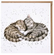 Wrendale Designs Wish Sleeping Cats - Greeting Card