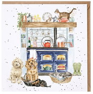 Wrendale Designs Wish Pets in the Kitchen - Greeting Card
