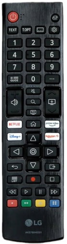 LG AKB76040301 - TV Remote Control - Main image