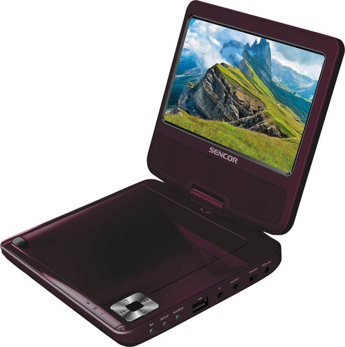 Sencor SPV 2722 Dark Rose - DVD Player - Main image