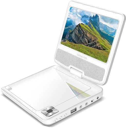 7" Sencor SPV 2721 white - DVD Player - Main image