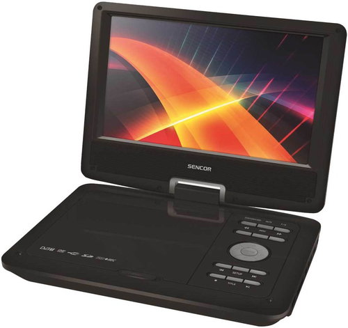 9" Sencor SPV 7912T Main image 9" Sencor SPV 7912T - Portable DVD Player with DVB-T - Main image
