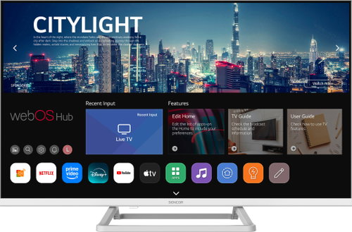 32" Sencor SLE 32S841BW Fő fotó 32" Sencor SLE 32S841BW - Televízió - Fő fotó
