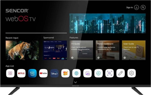 43" Sencor SLE 43US804B - Television - Main image