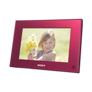 7" LCD SONY DPFV70R Photo Frame red - Digital Photo Frame