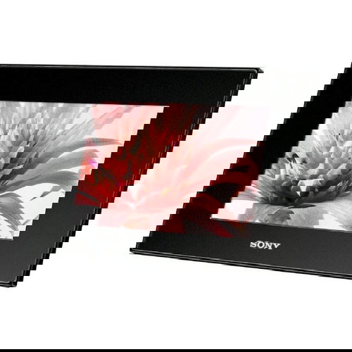 SONY DPFA73B black - Digital Photo Frame - Main image