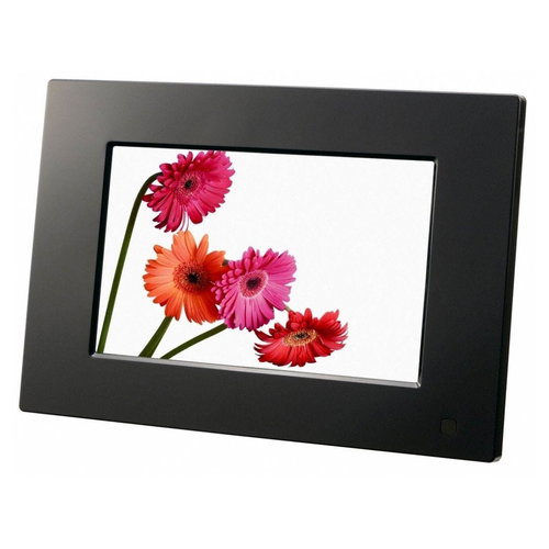 SONY DPFE710B black - Digital Photo Frame - Main image