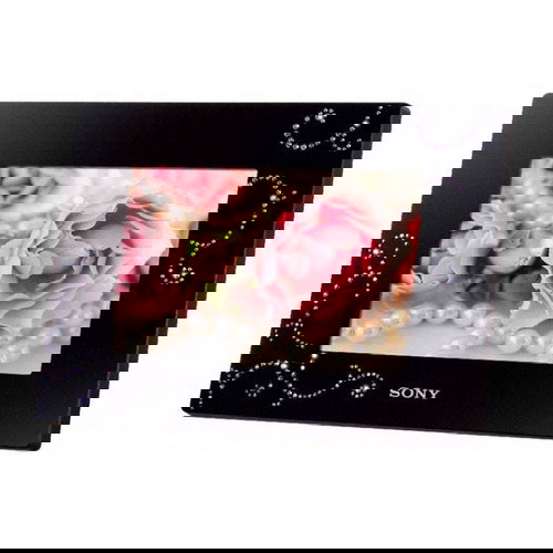 SONY DPFD720BQ swarovski elements black Main image SONY DPFD720BQ swarovski elements black - Digital Photo Frame - Main image