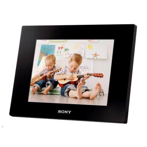 SONY DPFD820B black - Digital Photo Frame - Main image