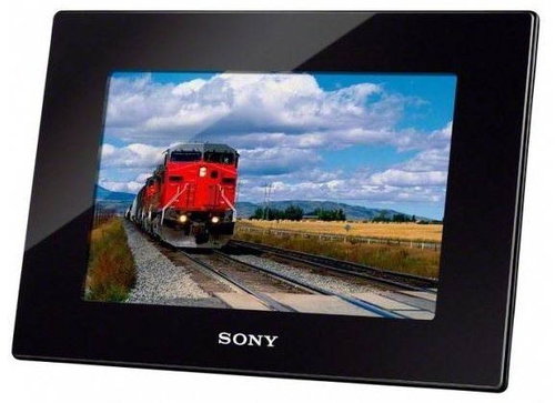 Sony DPF-HD800B black - Digital Photo Frame - Main image