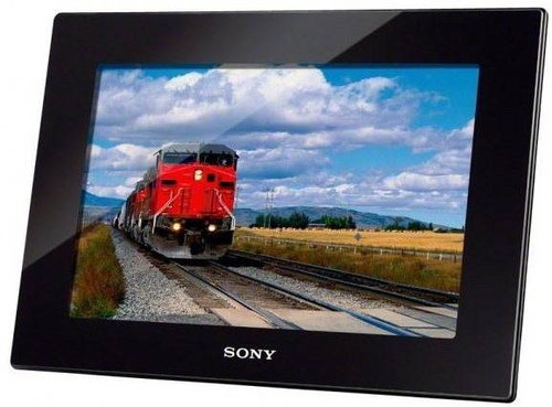 Sony DPF-HD1000B black - Digital Photo Frame - Main image