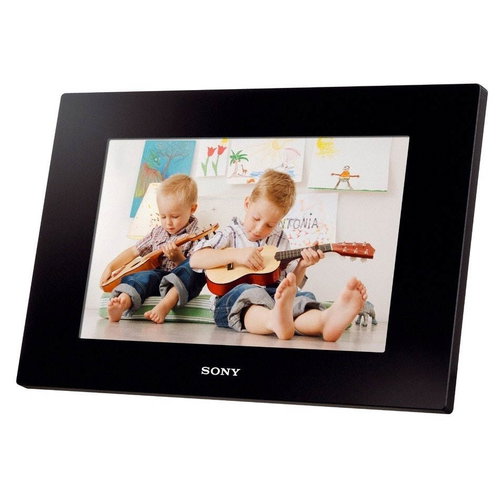 SONY DPFD1020B black - Digital Photo Frame - Main image