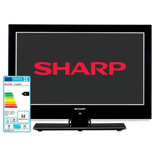 22" Sharp AQUOS LC22LE240EV - Television - Main image