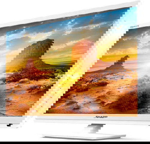 22" Sharp LC-22CFE4000EW white - Television - Main image