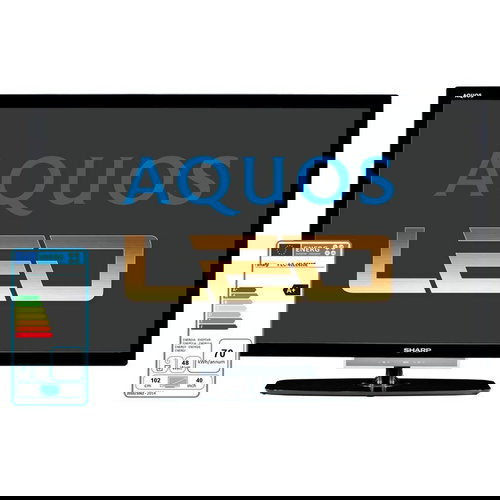 40" Sharp AQUOS LC40LE630E - Television - Main image