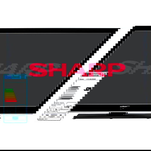40" Sharp AQUOS LC40LE530EV - Television - Main image
