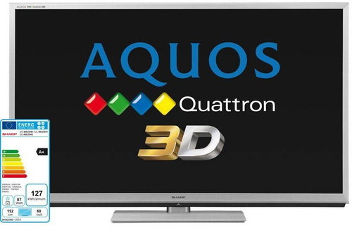 60" Sharp LC-60LE840E - Television - Main image