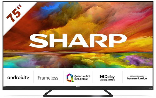 75" Sharp 75EQ3EA Main image 75" Sharp 75EQ3EA - Television - Main image