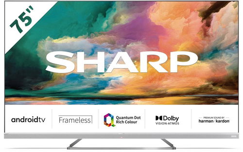 75" Sharp 75EQ4EA - Television - Main image