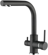 Aquasanita Three-way sink mixer Akvaduo 2663 Long - 222 graphite - Tap