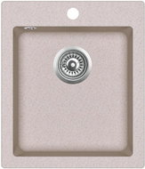 AQUASANITA Simplex 425 Beige - Granite Sink