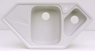 MARMORIN Torro 980.10ER, White - Granite Sink