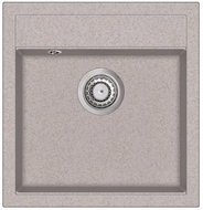 AQUASANITA Tesa 490 Beige - Granite Sink