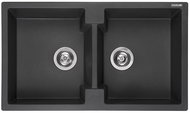 REGINOX Amsterdam 860.2, Black - Granite Sink