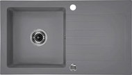 DEANTE Zorba 760.0E Grey Metallic - Granite Sink