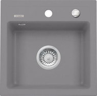 DEANTE Zorba 440E Grey Metallic - Granite Sink